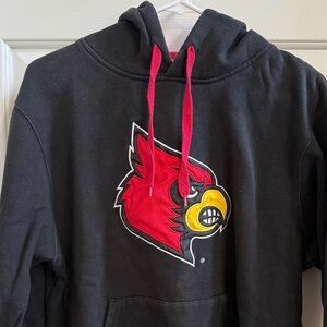 Stadium Atheletics University of Louisville Cardinals Logo Hoodie